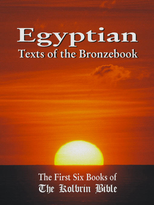 Cover image for Egyptian Texts of the Bronzebook